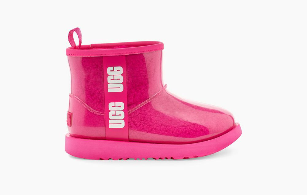 Ugg Boots Canada - Ugg Kids' Classic Clear Mini Ii Rose